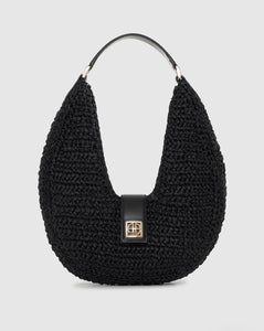 Anine Bing Lou Bag Monogram Black