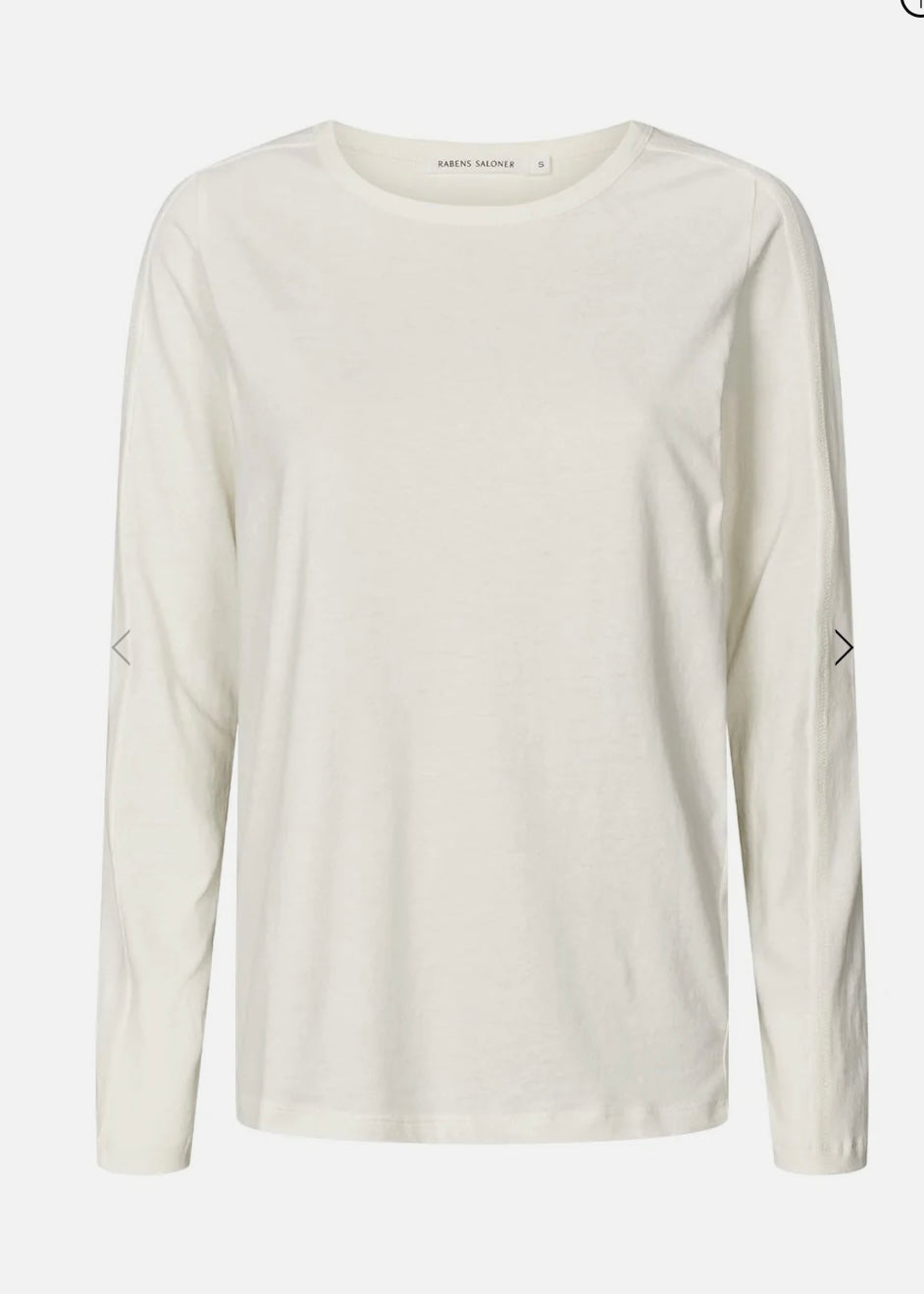 Rabens Saloner Jacka - vintage Jersey long sleeve top