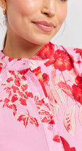 Load image into Gallery viewer, Alessandra Martina Cotton Silk Dress in Lolly Night Garden