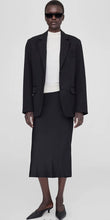 Load image into Gallery viewer, Anine Bing Bar Silk skirt Black