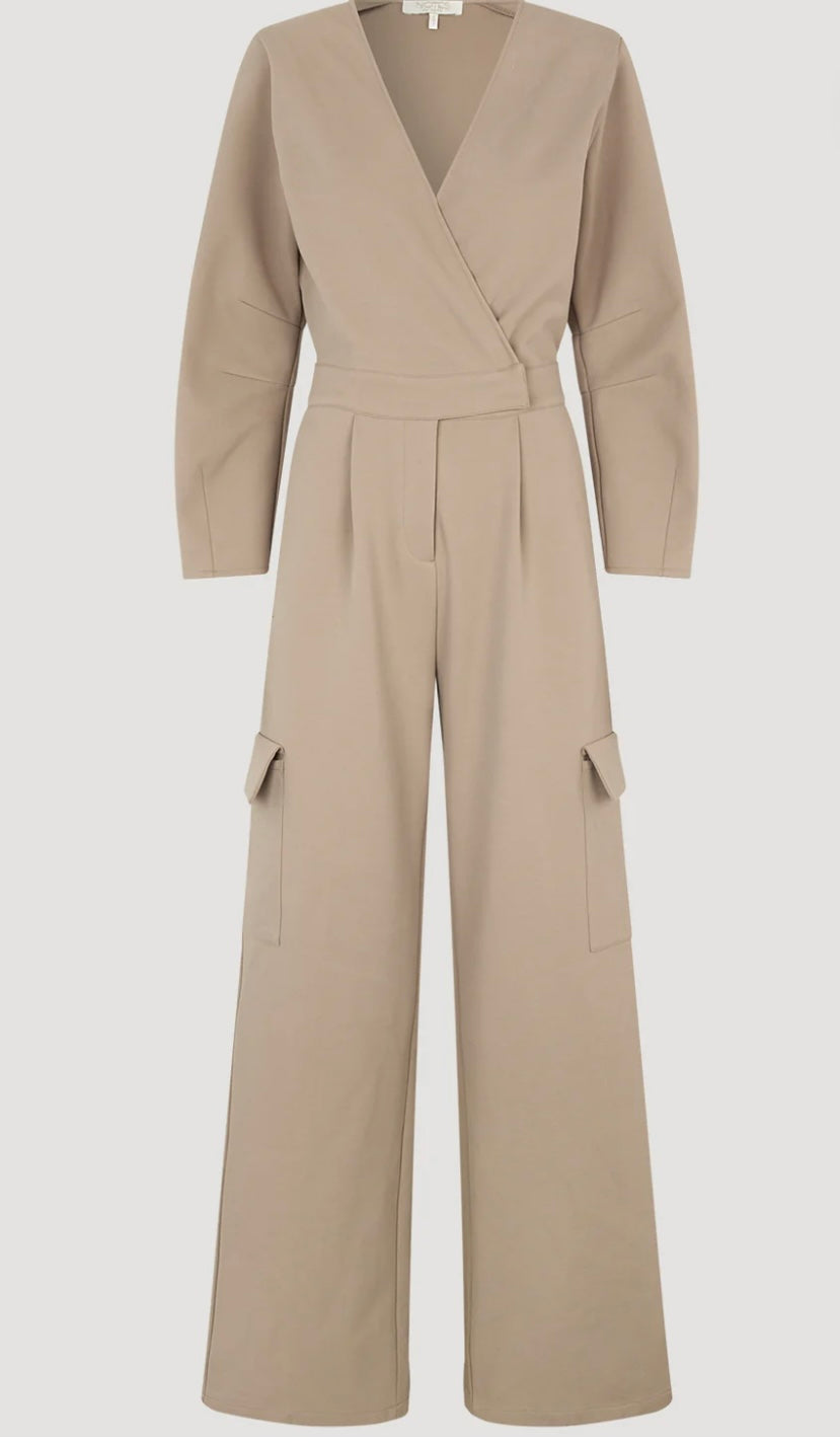 Notes Du Nord Inessa Jumpsuit in Silver Mink