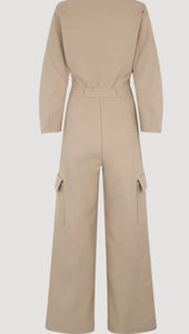 Notes Du Nord Inessa Jumpsuit in Silver Mink