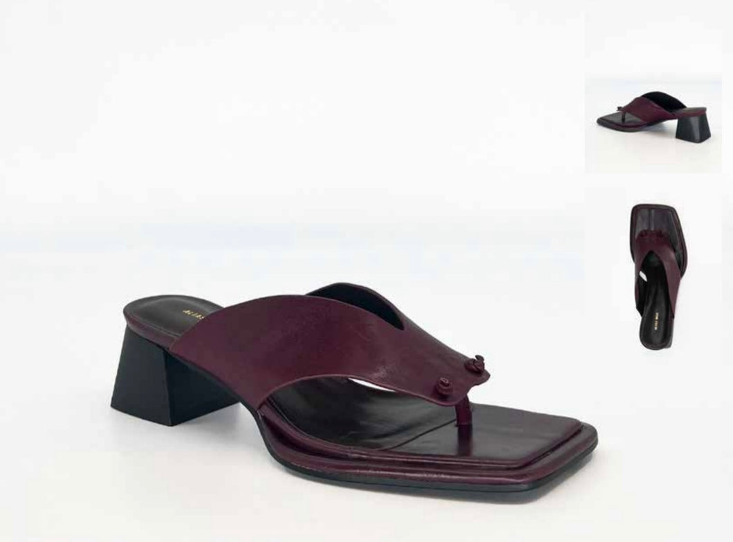 Alias Mae Alina - Burgundy Oily Leather