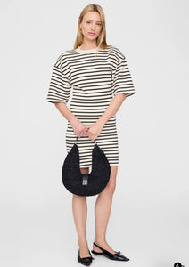 Anine Bing Lou Bag Monogram Black