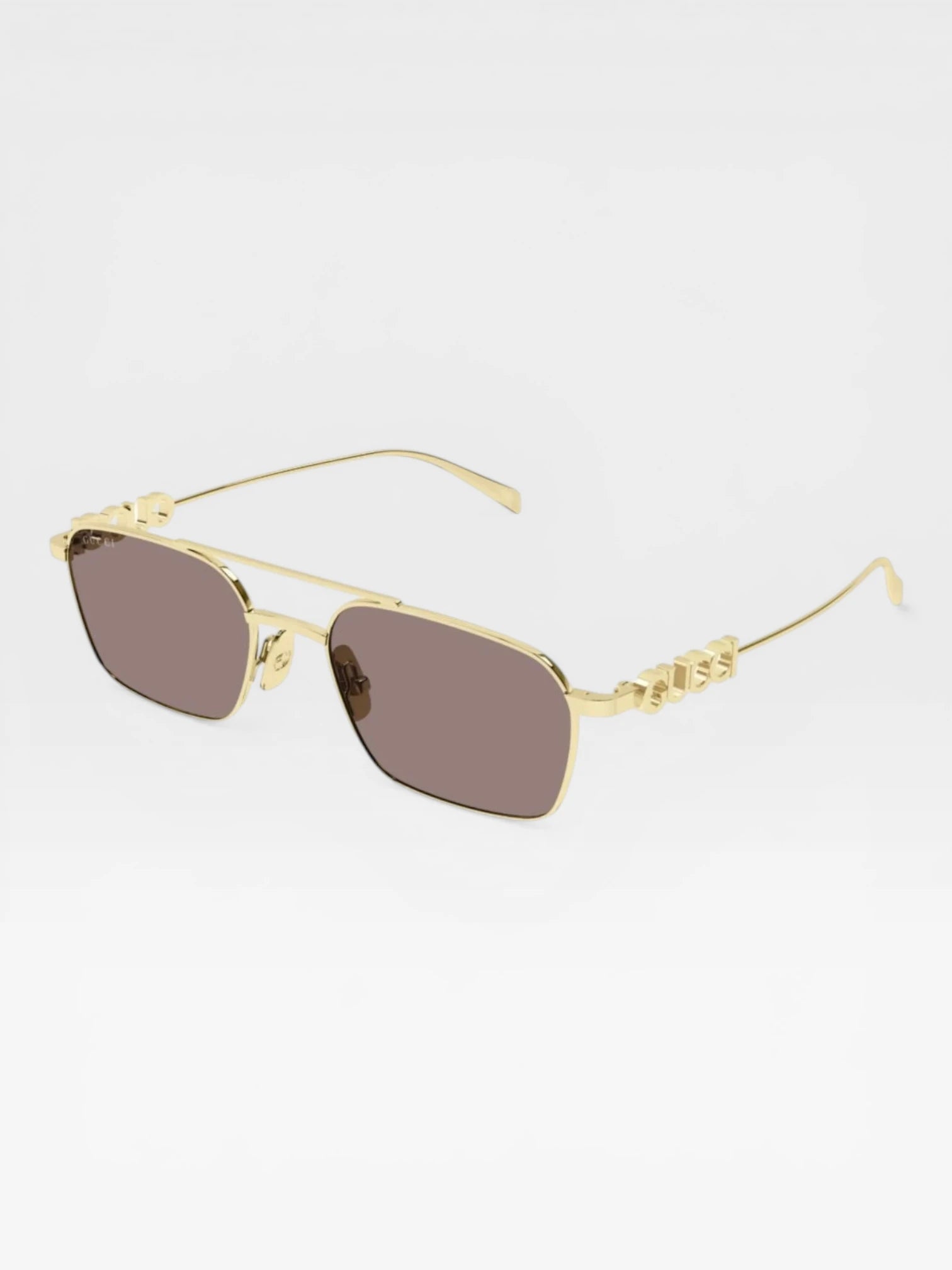Gucci Navigator-frame sunglasses