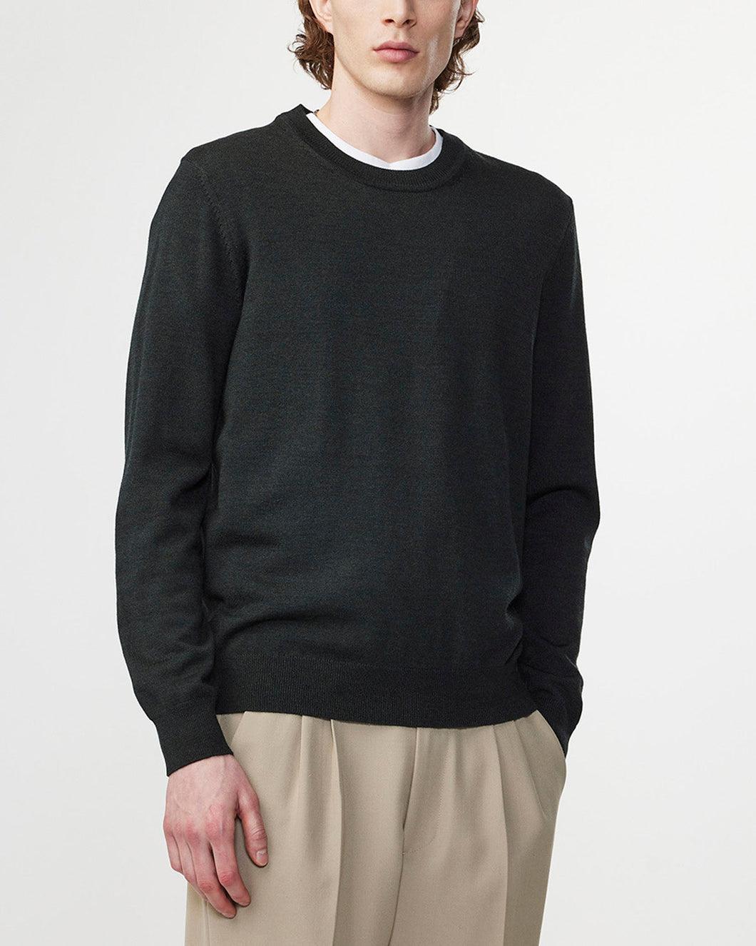 NN07 Ted Wool Jumper DGreen
