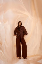 Load image into Gallery viewer, Cable Goldie Pant Raisin