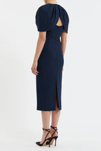 Load image into Gallery viewer, Rebecca Vallance Xena Midi Dress Navy