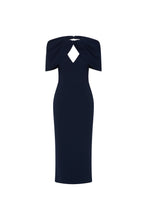 Load image into Gallery viewer, Rebecca Vallance Xena Midi Dress Navy