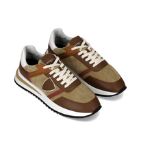 Load image into Gallery viewer, Philippe Model Tropez Men’s Sneaker Cognac