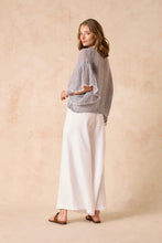 Load image into Gallery viewer, Estilo Emporio Corsica Top Rete Anthracite