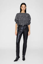 Load image into Gallery viewer, Anine Bing Miles Sweatshirt Grey Leopard