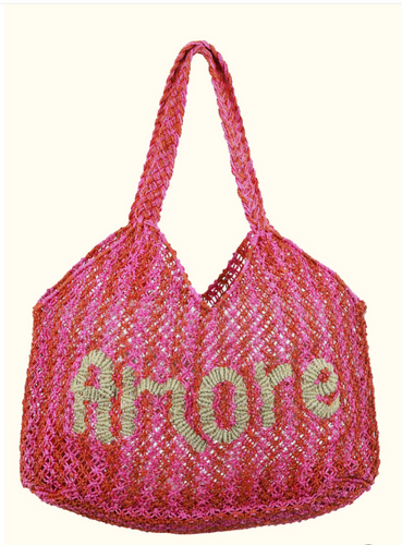The Jacksons Dora Bag Amore pink and scarlet