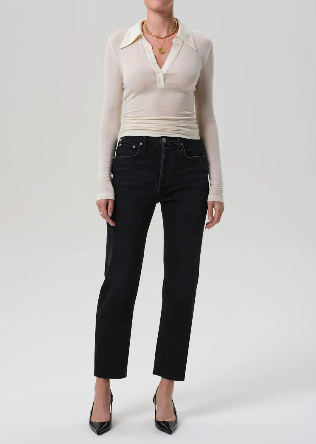 Citizens of Humanity Delfina Straight Leg jeans - Willow