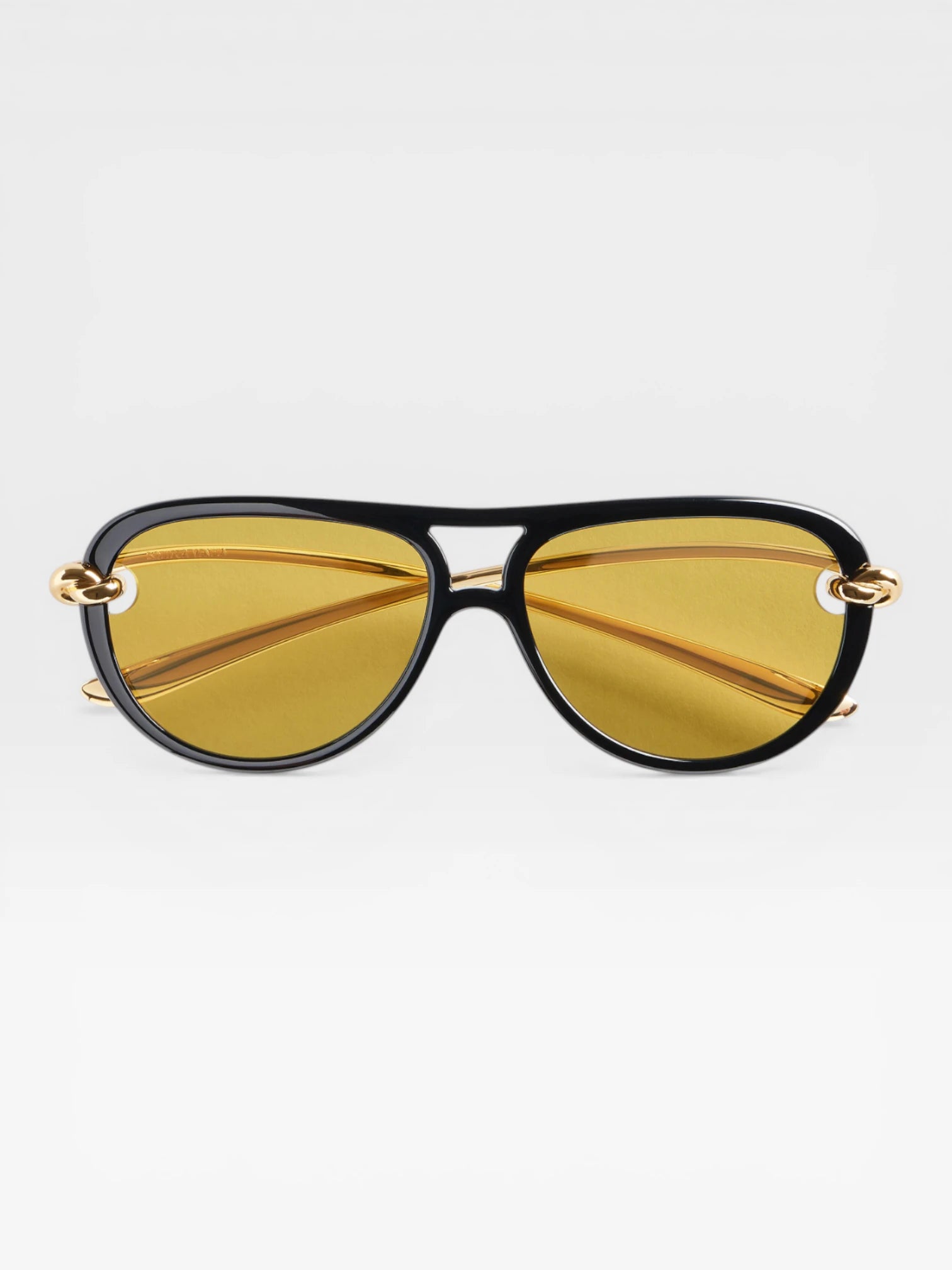 Bottega Veneta Knot Aviator Sunglasses