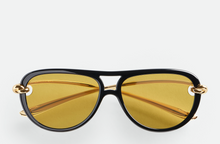 Load image into Gallery viewer, Bottega Veneta Knot Aviator Sunglasses