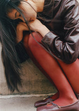 Load image into Gallery viewer, Alohas Rosalind Brown Leather Ballet Flats