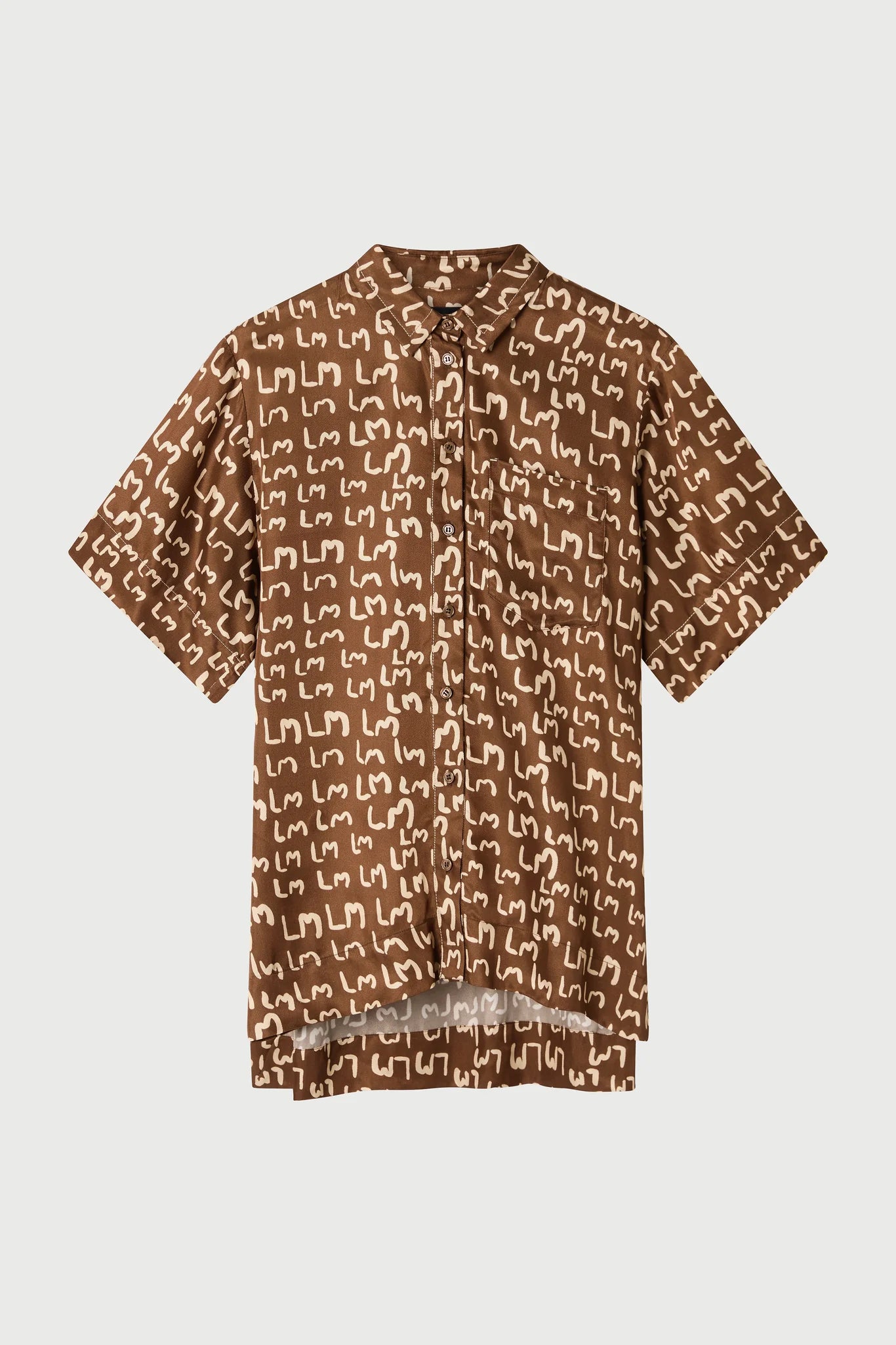 Lee Mathews LM Monogram Short Sleeve Shirt