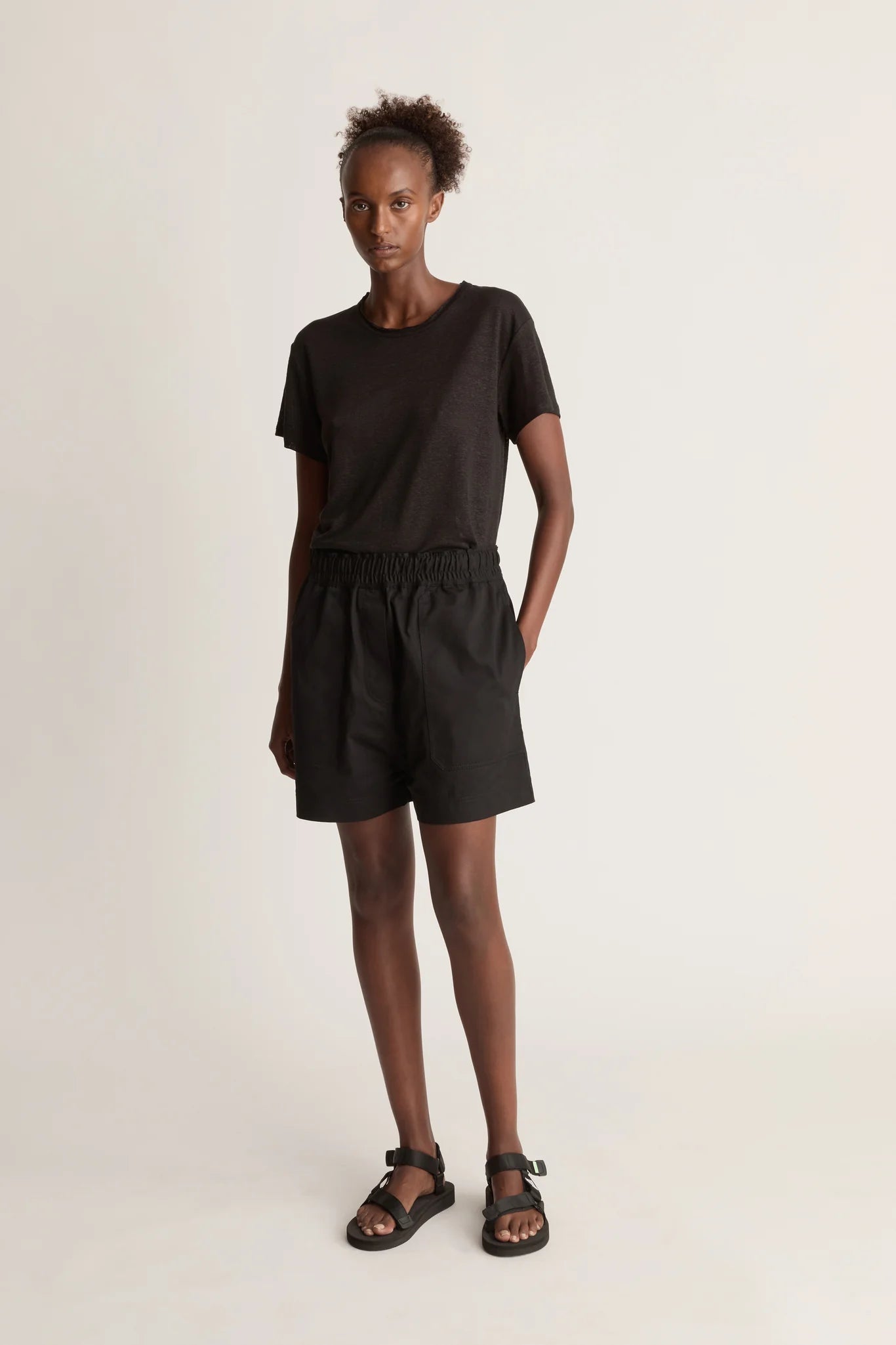 Lee Mathews Drill Short Black