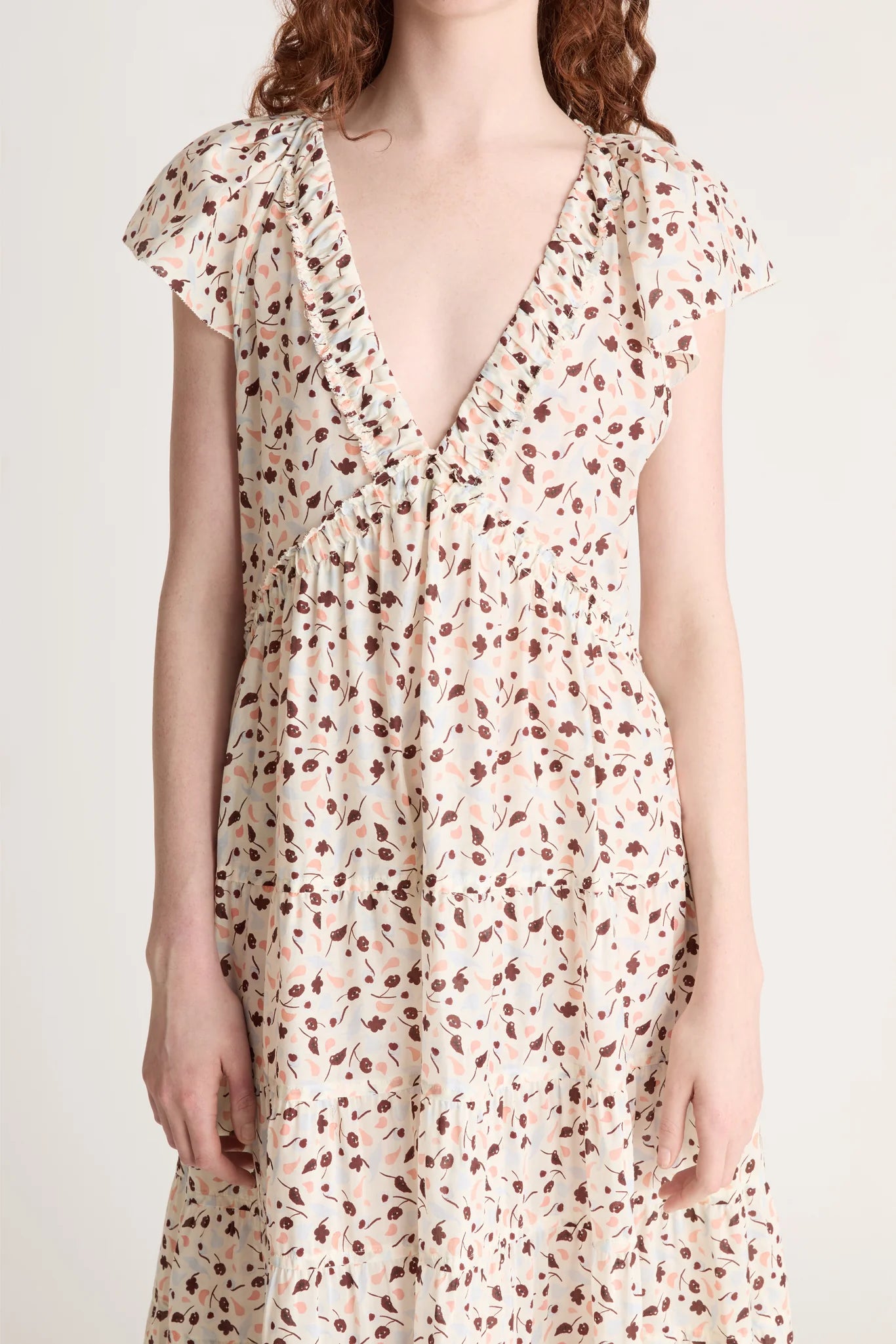 Lee Mathews Holly Dress Pink