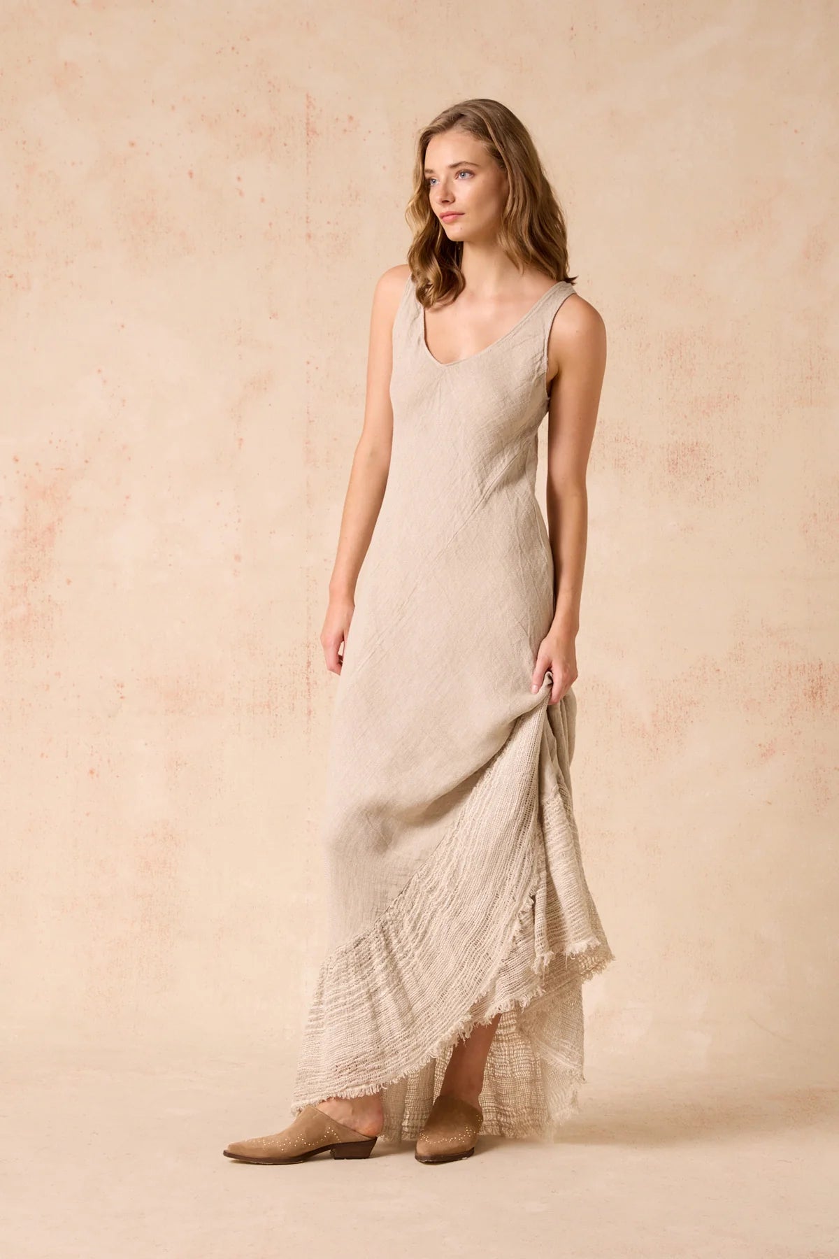 Estilo Emporio Flunsa Dress Brasile Natural
