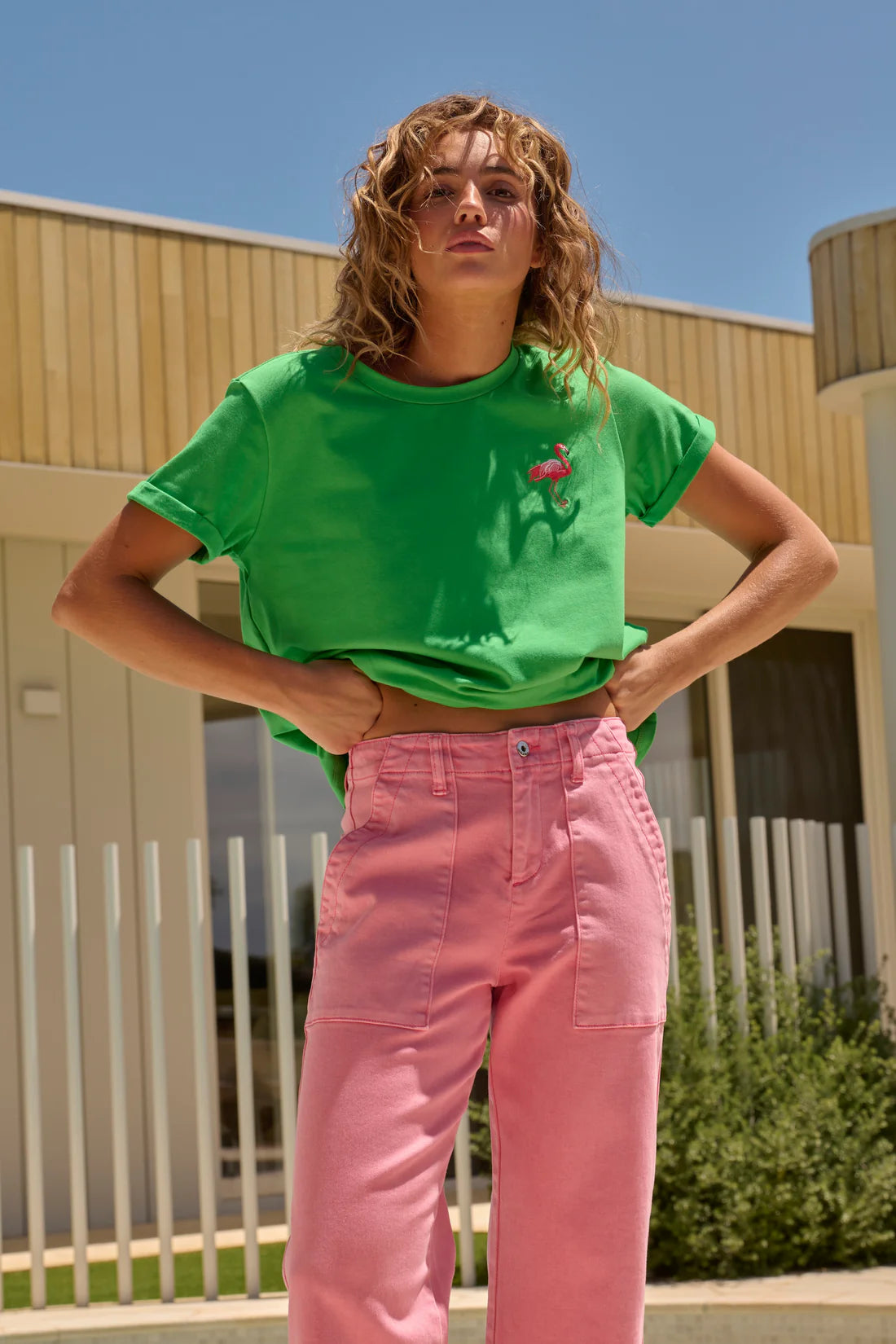 Kireina Olivia Tee Apple Green