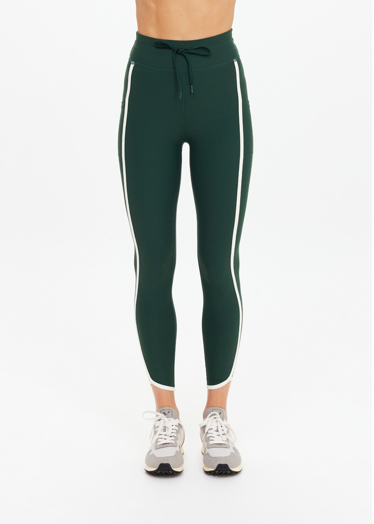 The Upside Santa Fe 25in Midi Pant - Jungle Green