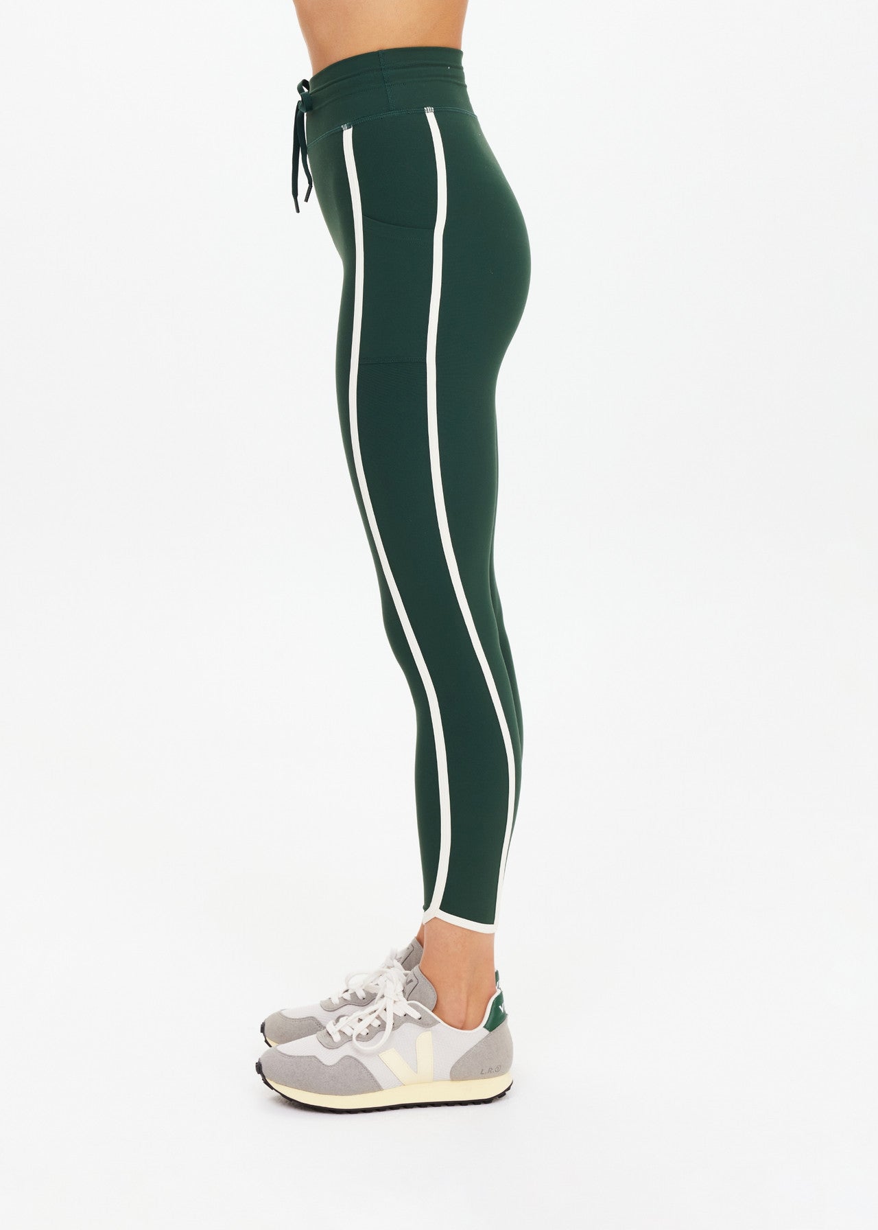 The Upside Santa Fe 25in Midi Pant - Jungle Green