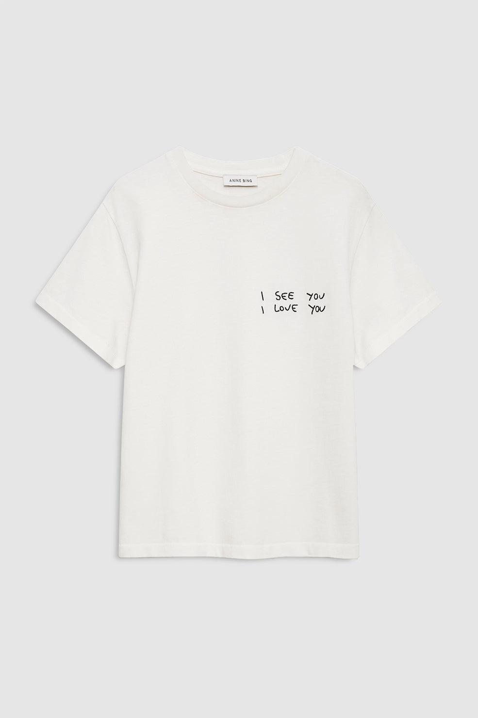 Anine Bing Shelley Tee - I See You I love You