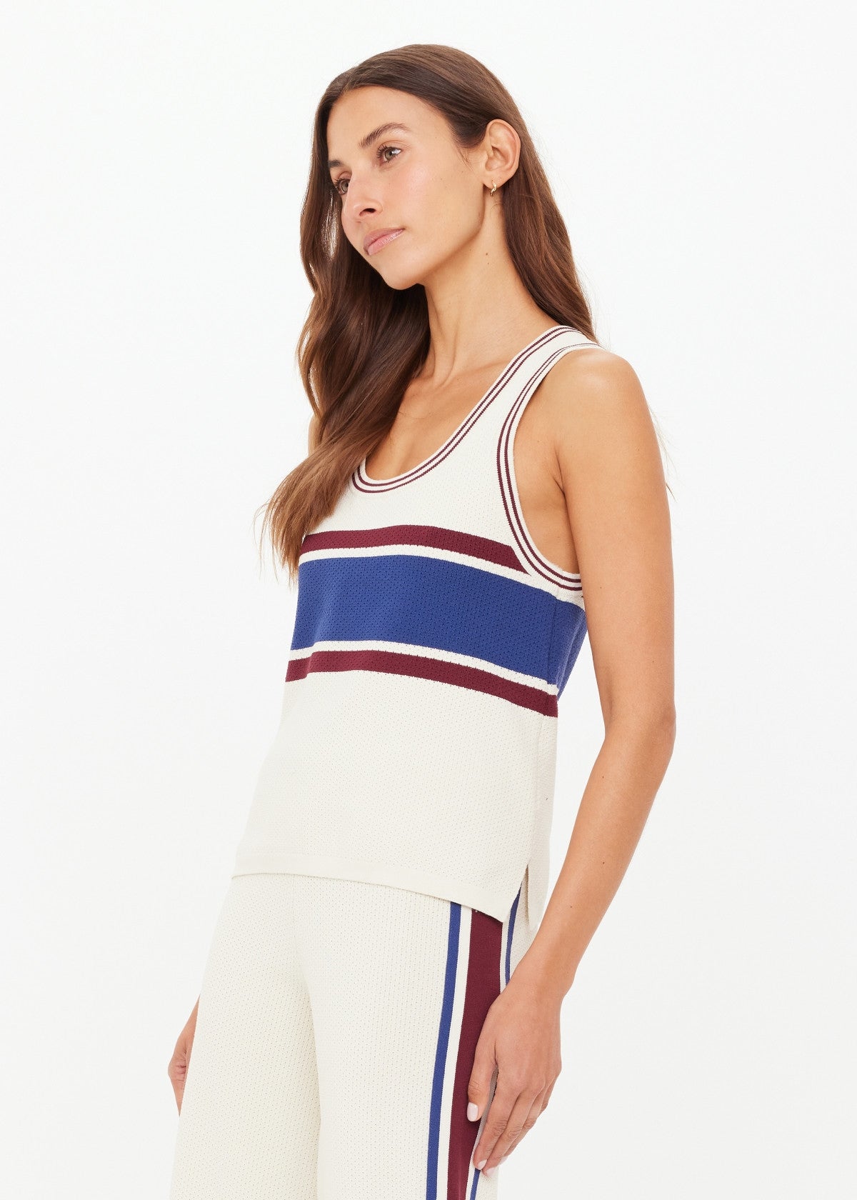 The Upside Adesa Vilde Knit Tank Top - Crème