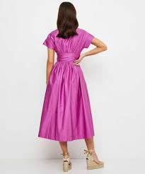 Devotion Twins Gimena Dress Fuschia