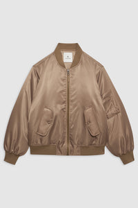 Anine Bing Leon Bomber Jacket Sepia