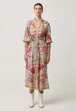 Load image into Gallery viewer, Once Was Carmen Linen Viscose Maxi Dress