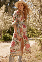 Load image into Gallery viewer, Once Was Carmen Linen Viscose Maxi Dress