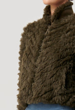 Load image into Gallery viewer, Once Was Sybil Chevron Bomber in Moss