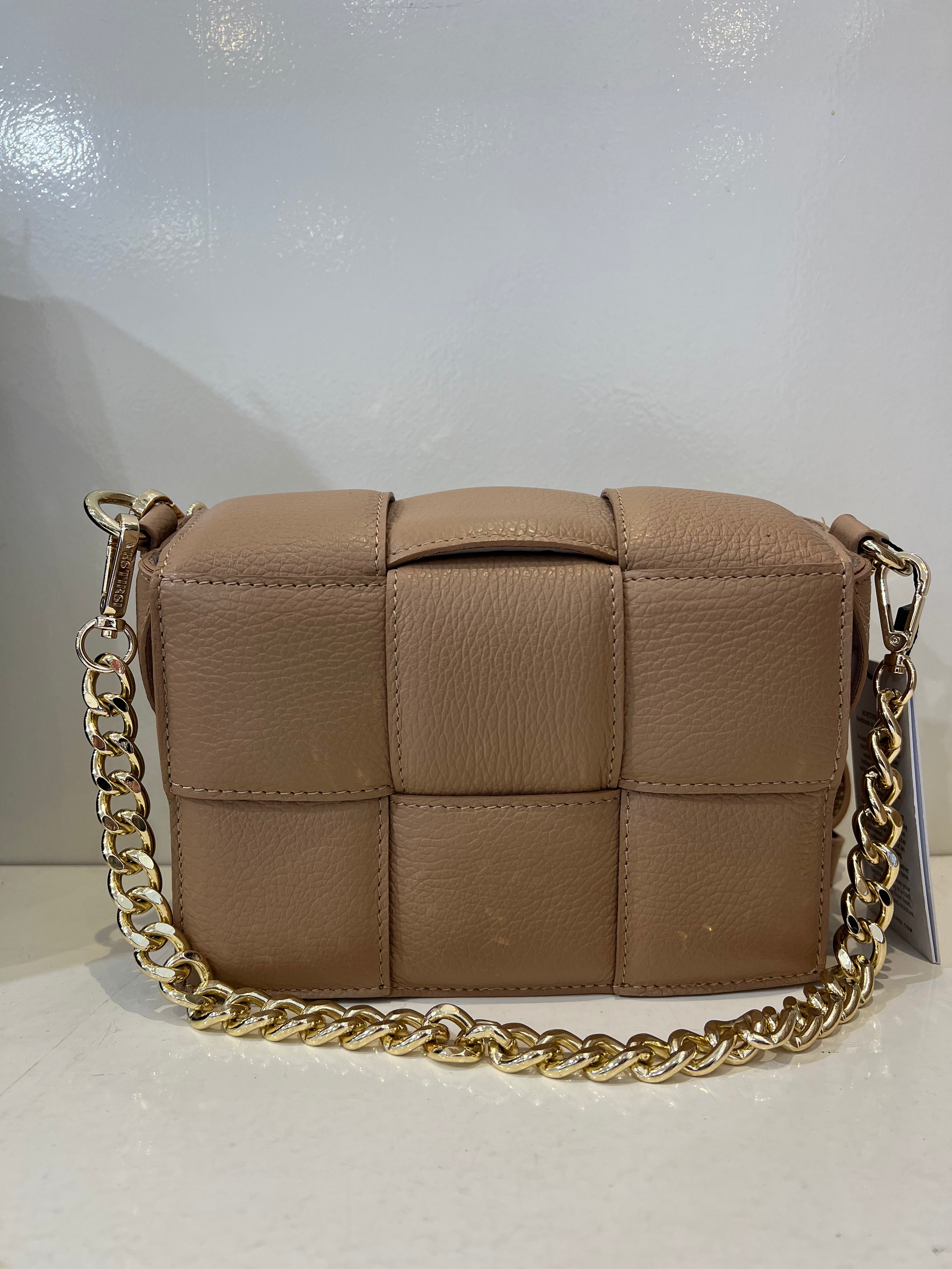 Vestirsi Margot Woven Bag Light Chestnut