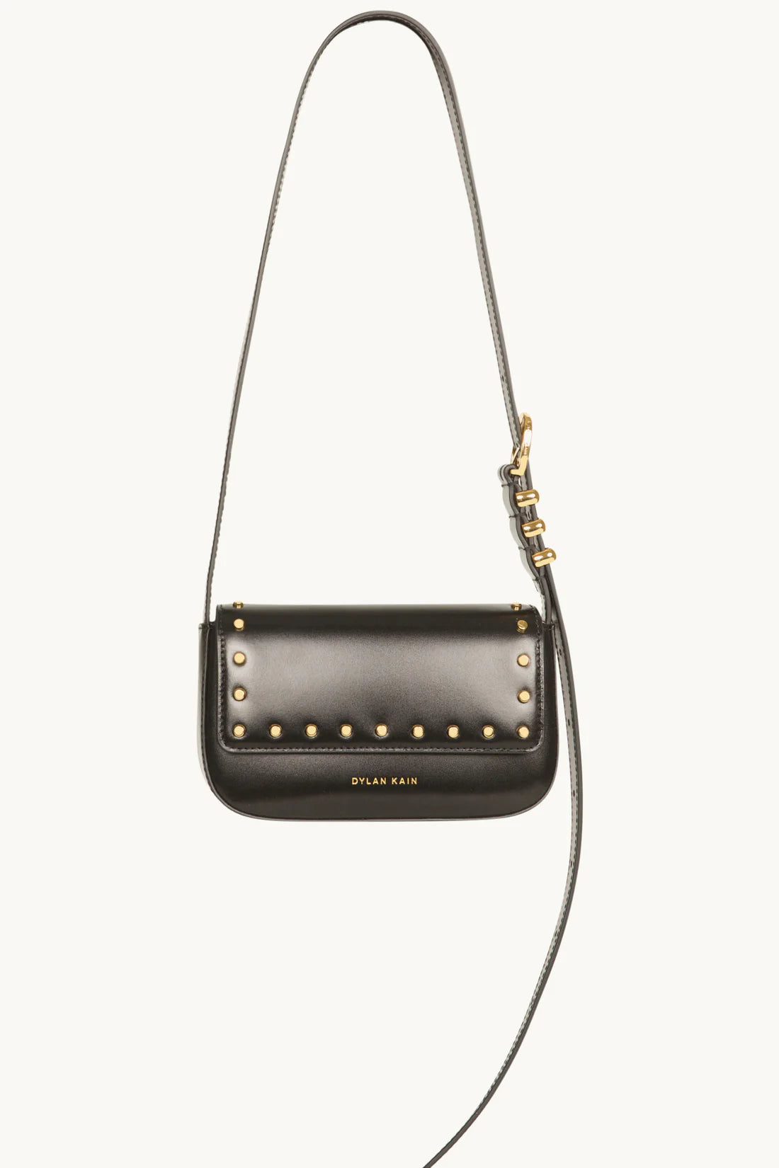 Dylan Kain Delilah studded bag warm gold