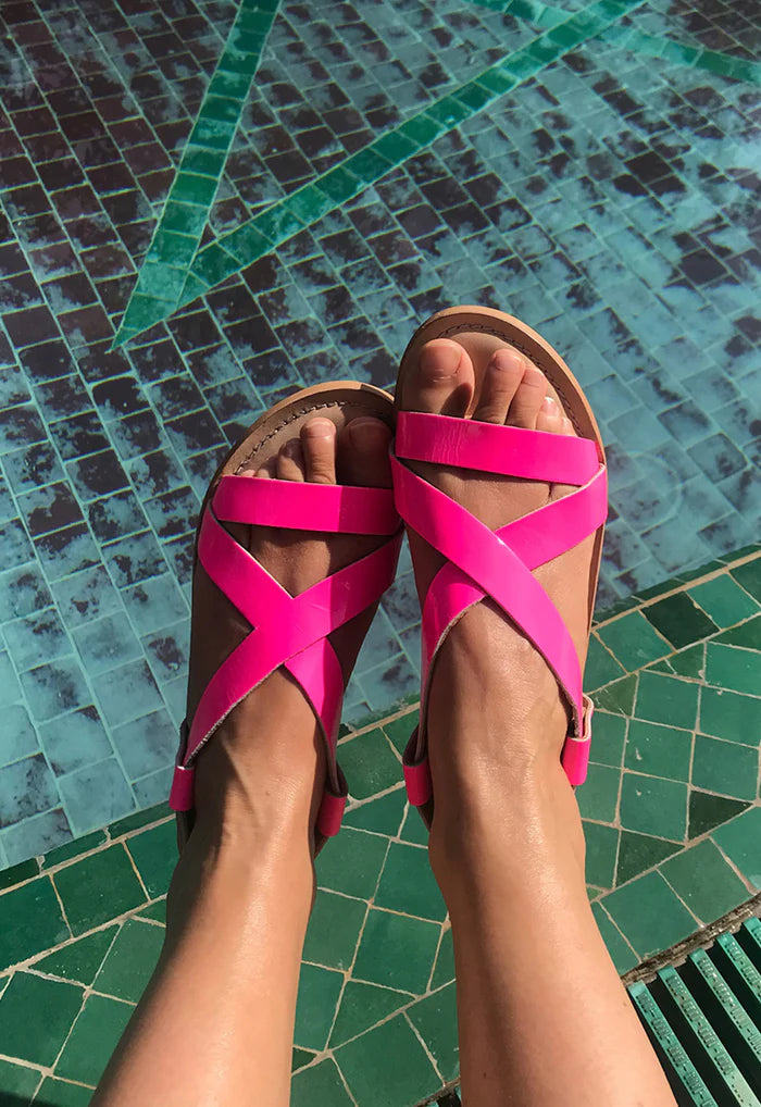 Ivy Lee Laura Patent Pink