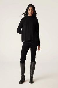 Cable Cashwool Jumper - black