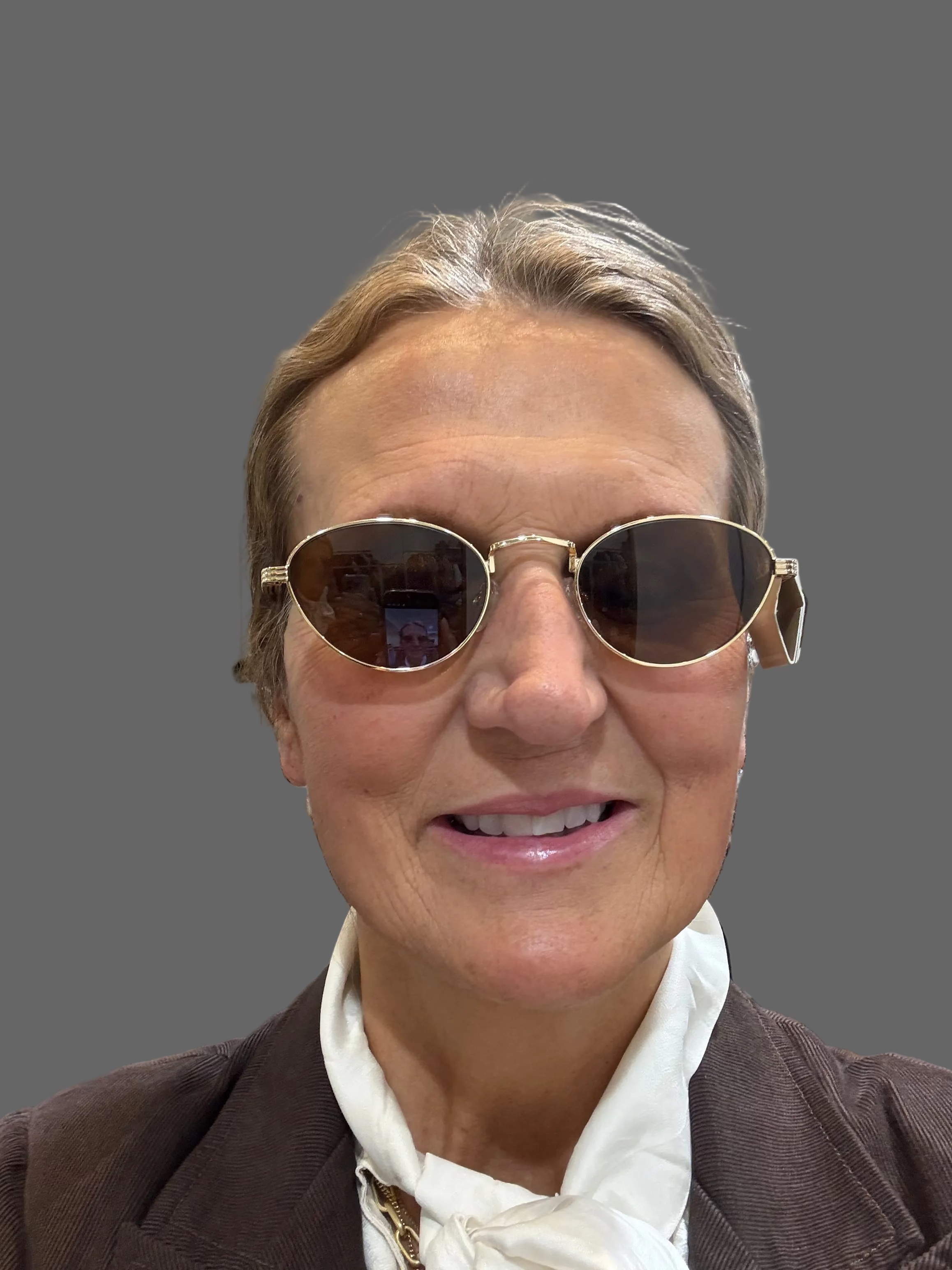 Lu Lou Delilah Sunglasses Gold