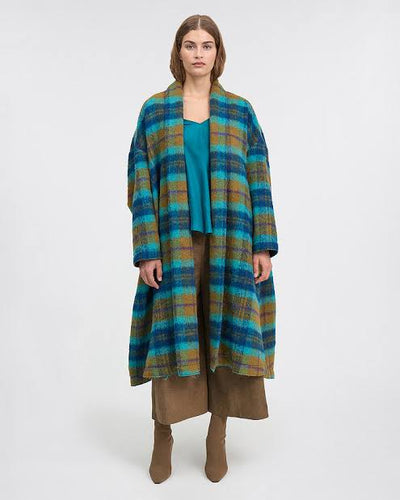 Mes Demoiselles Herry Harmony Tartan Coat