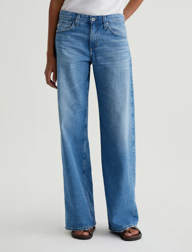Ag Adria Low Rise Wide Leg - Flashback