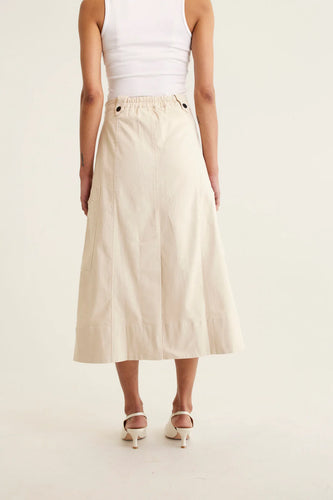 Alessandra Baxter Skirt in Pebble
