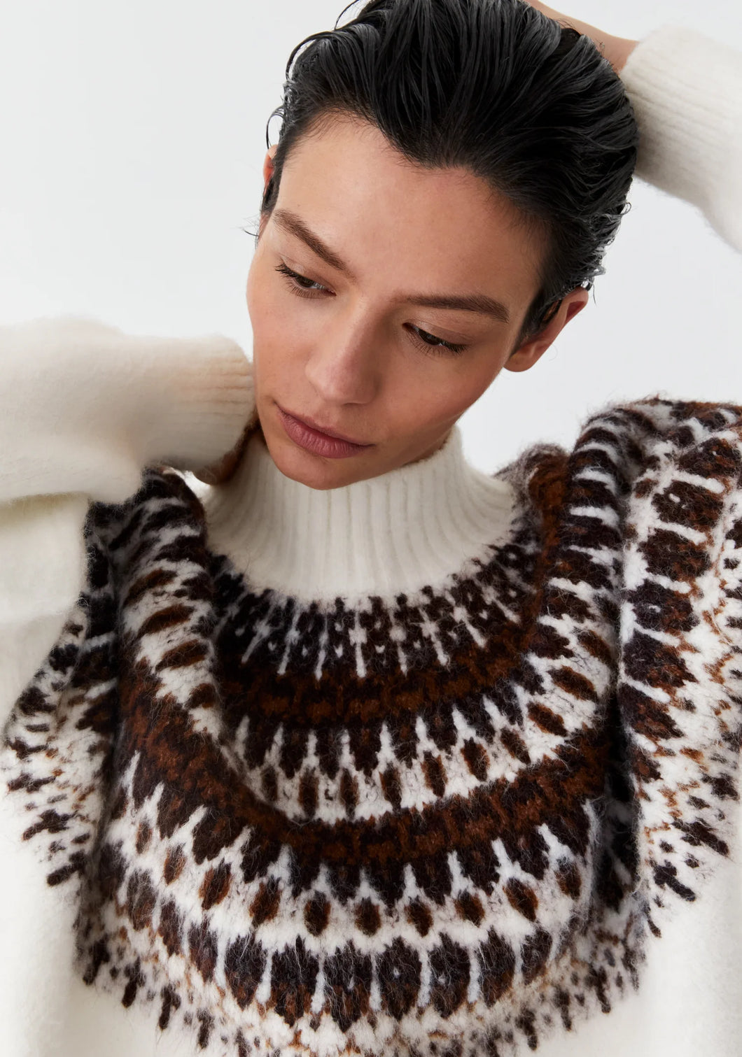 Morrison Terrance Knit Pullover
