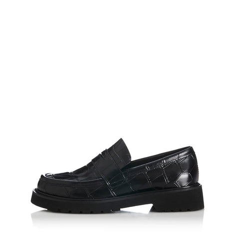 Alias Mae Skye Loafer Black Croc