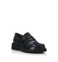 Load image into Gallery viewer, Alias Mae Skye Loafer Black Croc