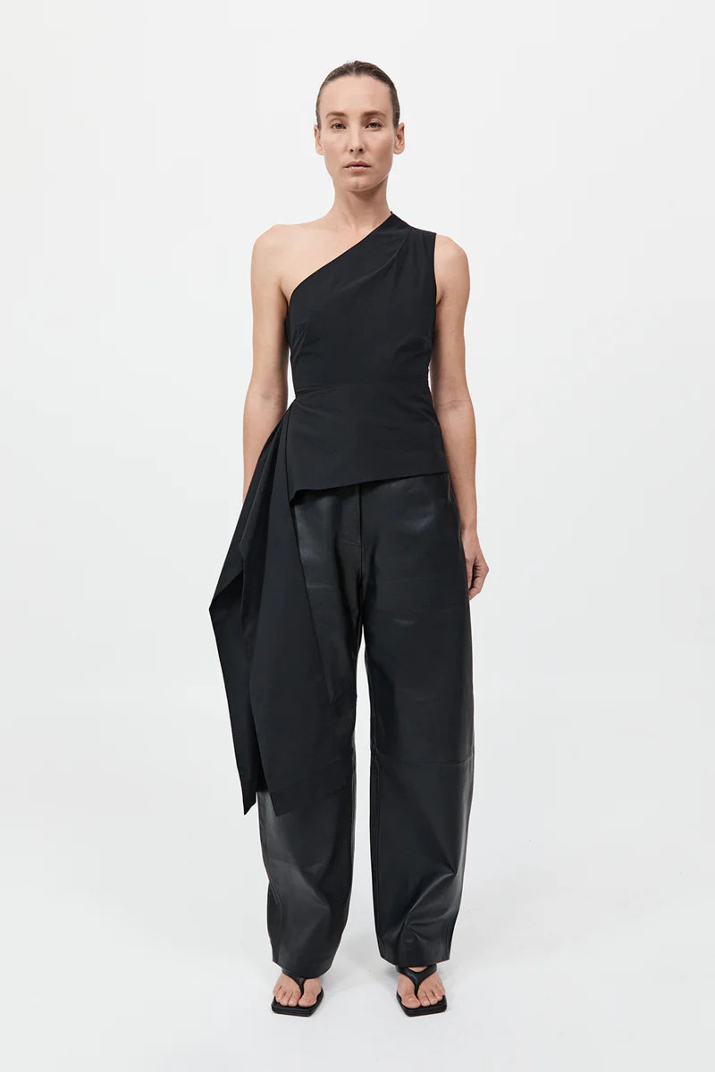 St Agni Assym Origami Top Black