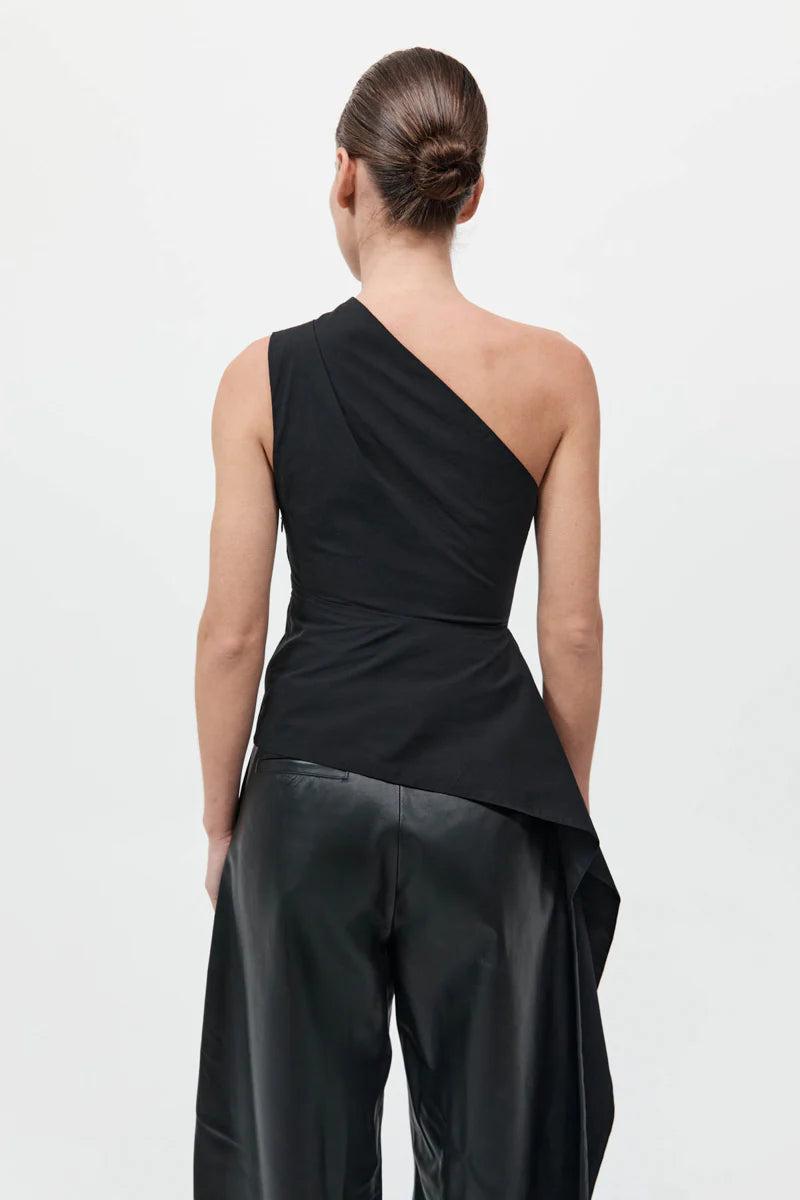 St Agni Assym Origami Top Black