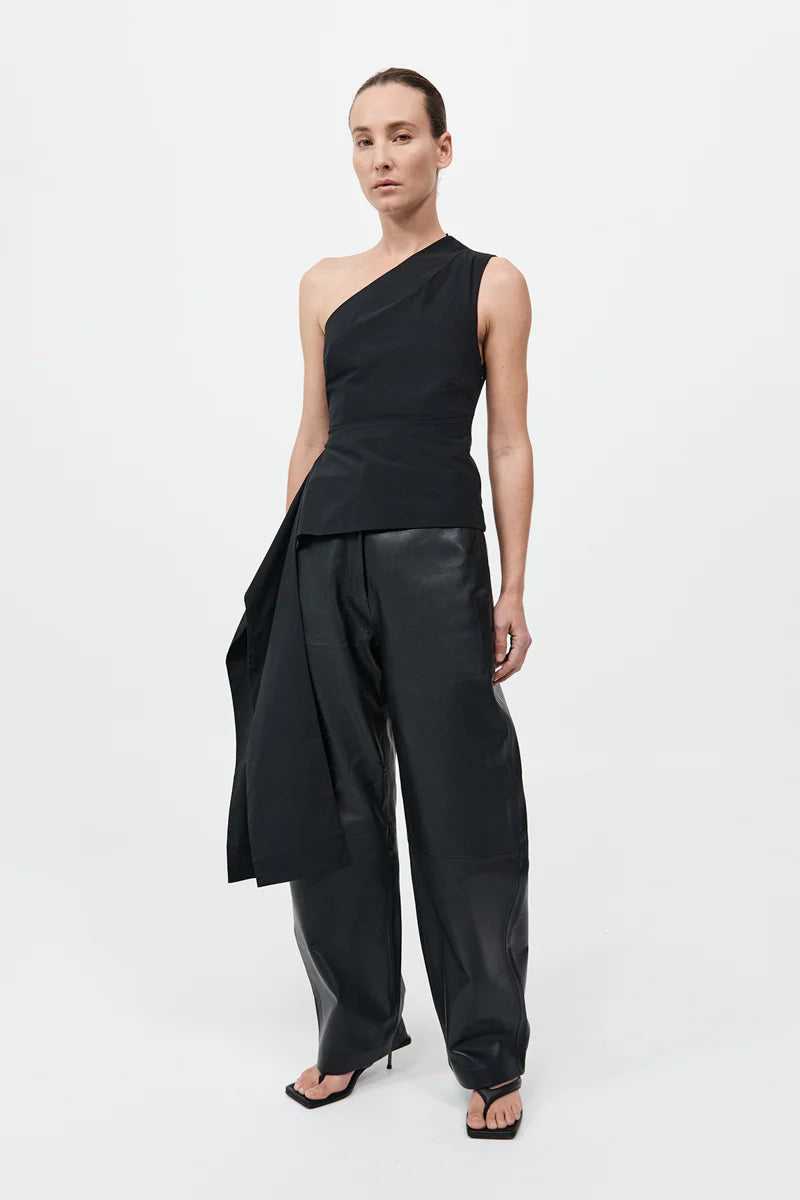 St Agni Assym Origami Top Black