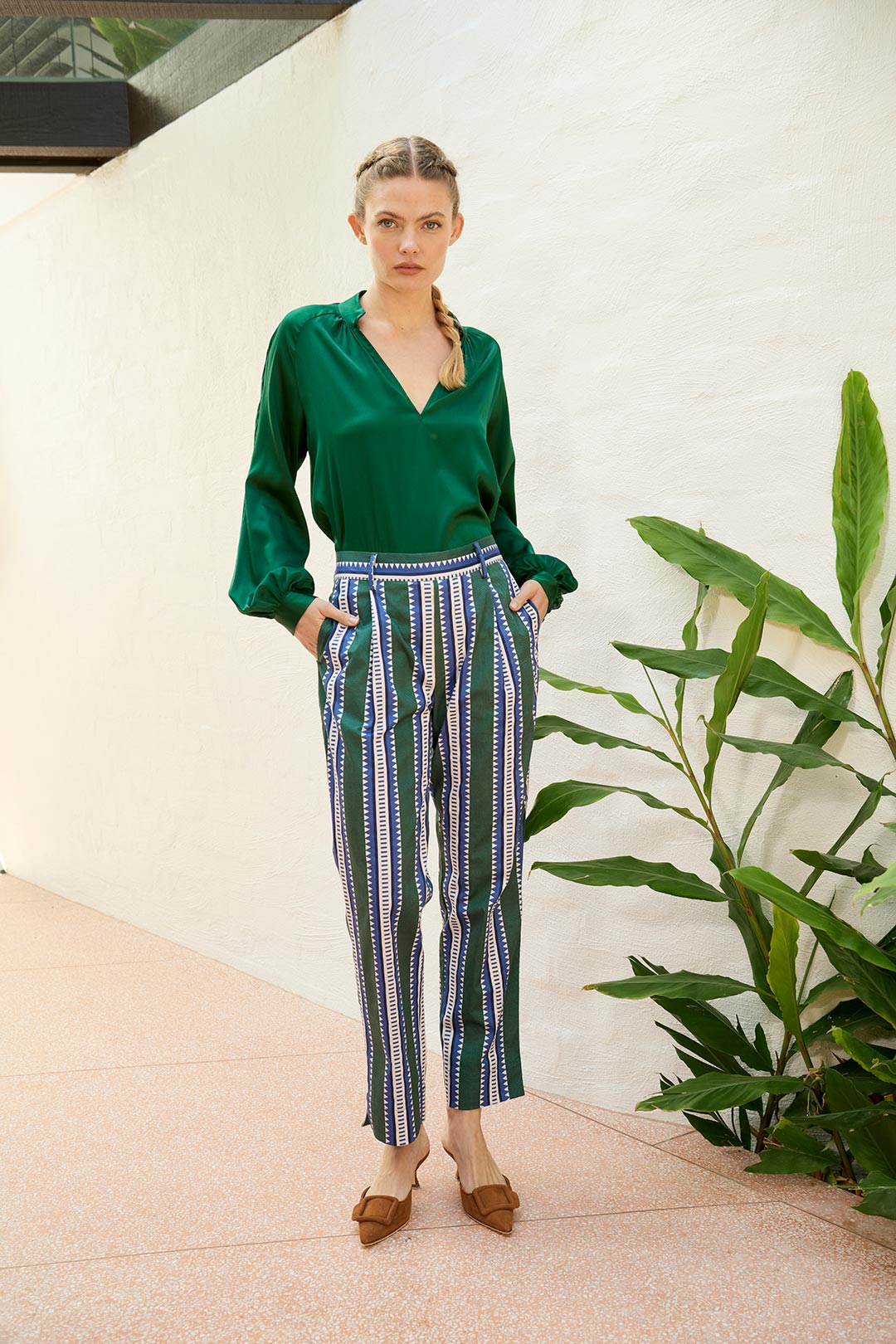 Dreamer Label Nola Silk Blouse